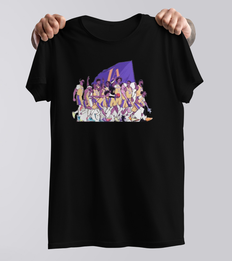 Let’s Go Lakers Lockstep LA Team Spirit T-Shirt