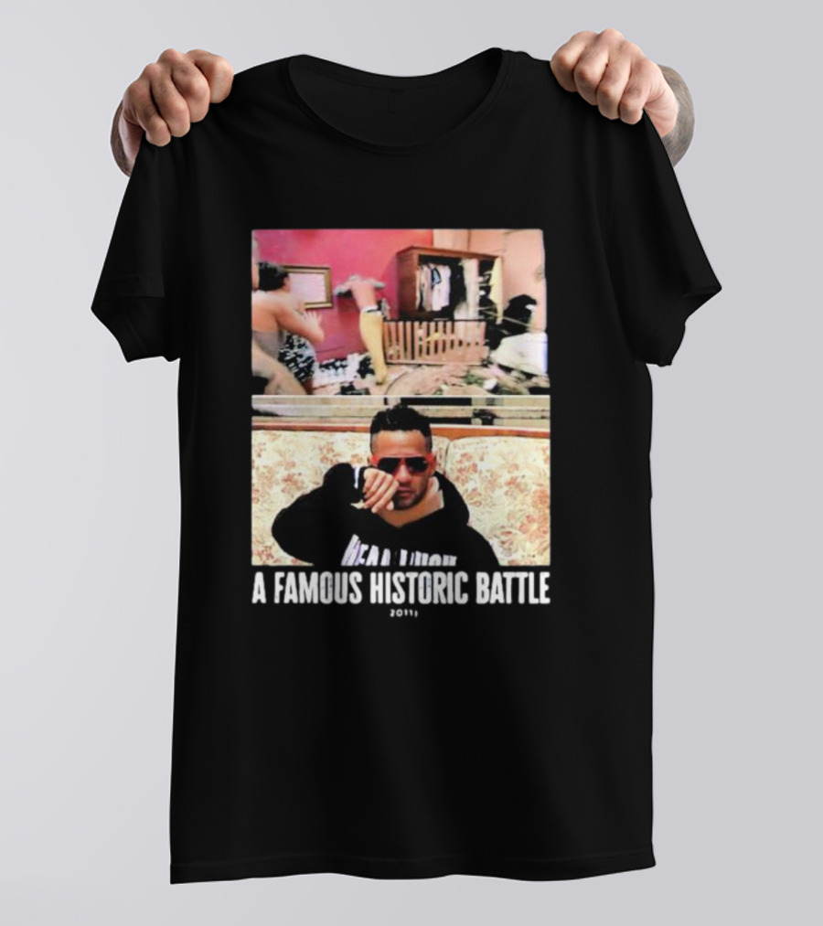 A Famous Historic Battle 2011 Mike Sorrentino T-Shirt