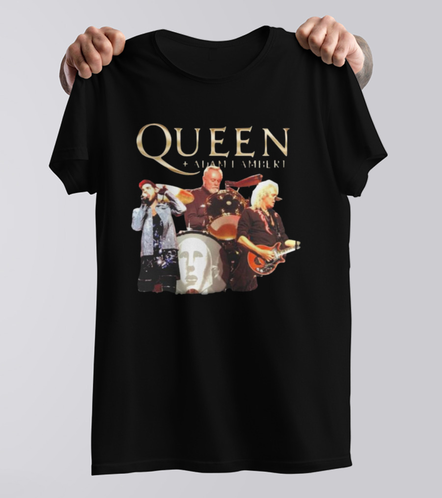 Queen + Adam Lambert Live Performance Collaboration T-Shirt