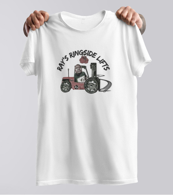 Ray's Ringside Lifts Boxing-Inspired Forklift Adventure T-Shirt