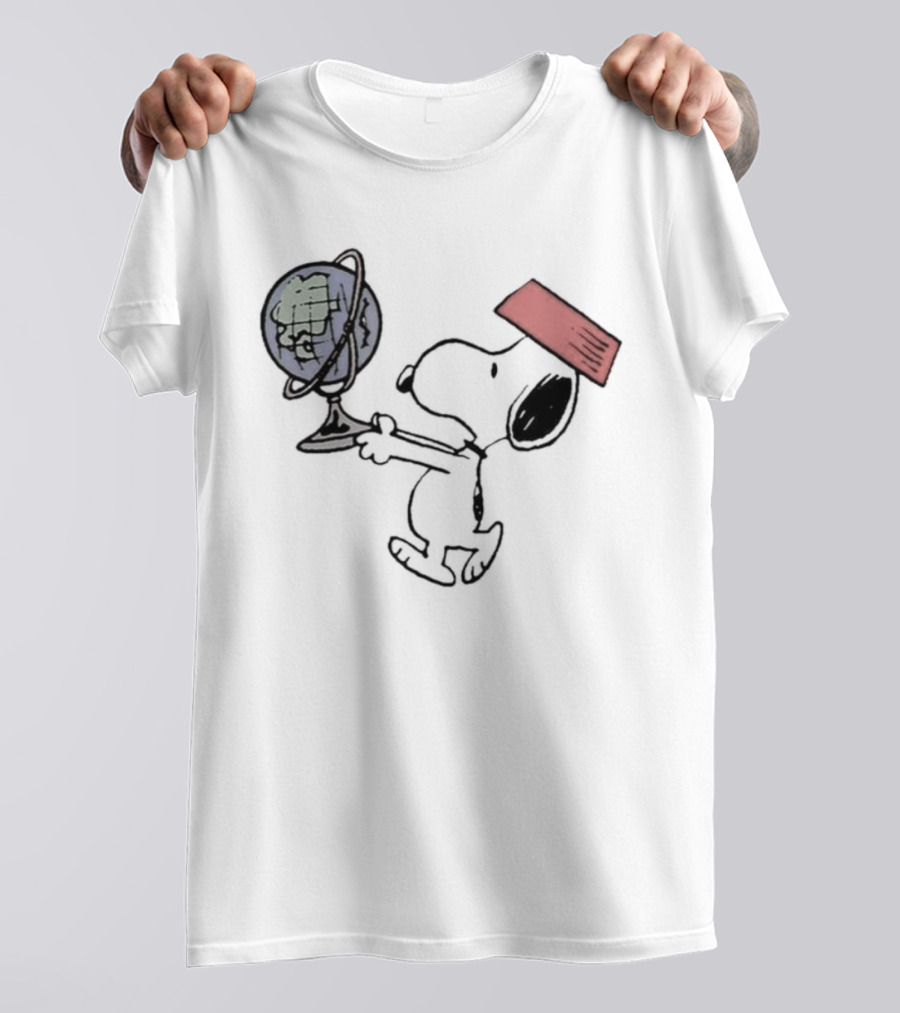 Snoopy Earth Day Take Care Of The Planet T-Shirt