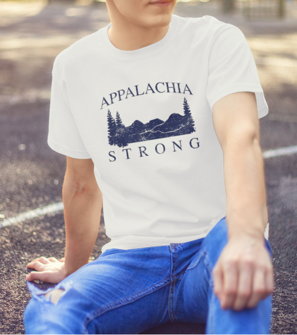 Appalachia Mountain Strong Rugged Treeline T-Shirt