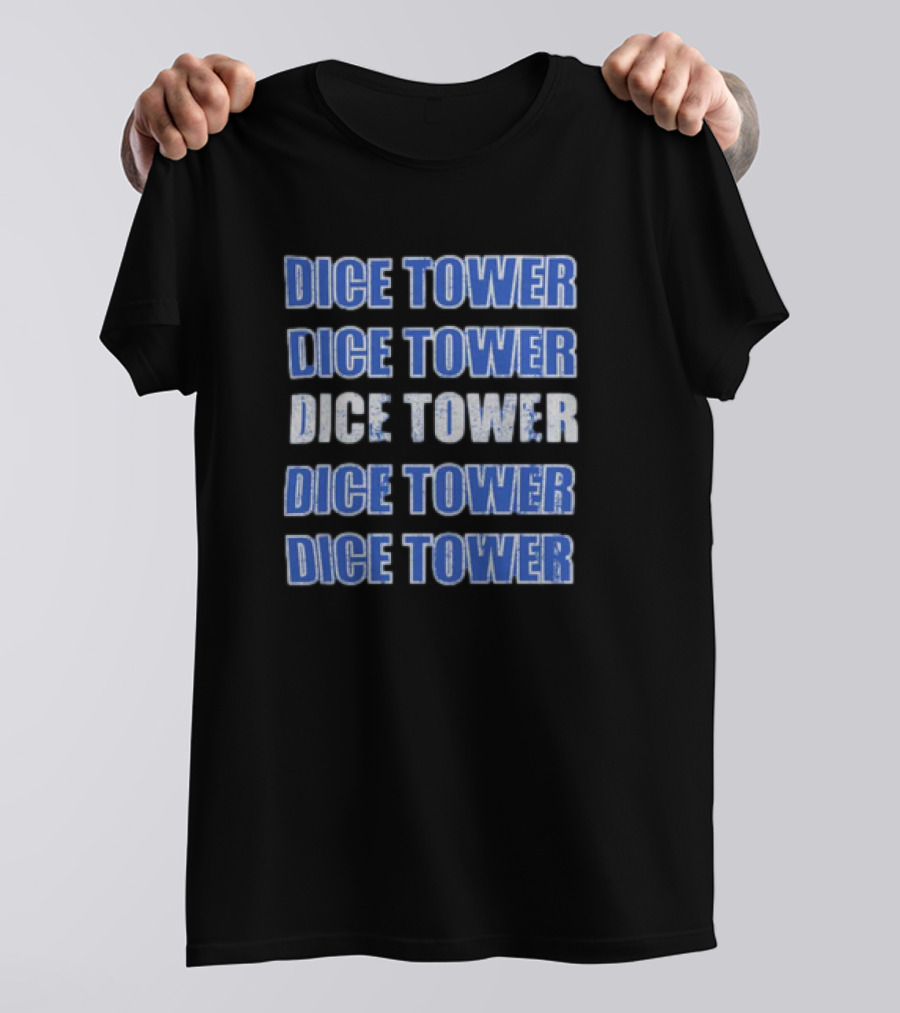 Dice Tower Repeat Dice Tower Dice Tower Dice Tower Dice Tower T-Shirt