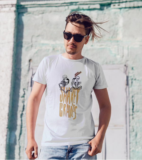 Shakey Graves Hello Gorgeous Skeletons T-Shirt