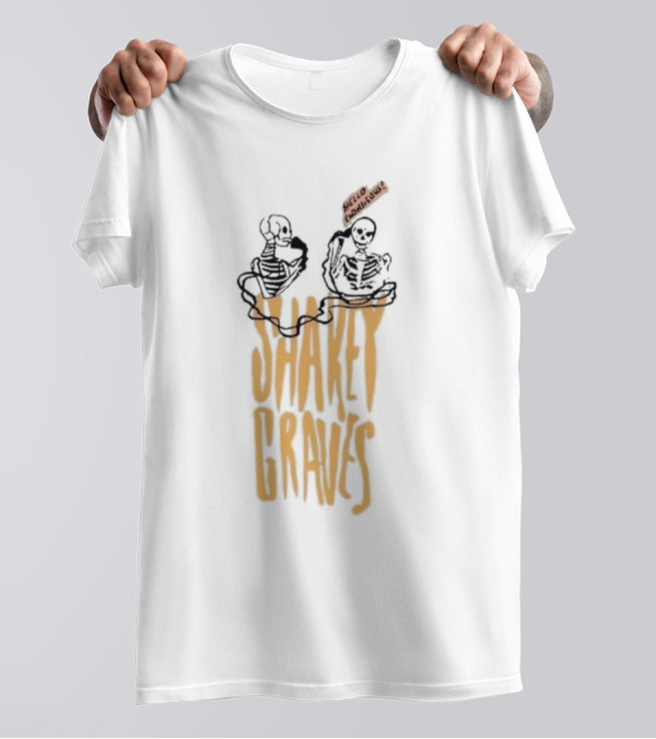 Shakey Graves Hello Gorgeous Skeletons T-Shirt