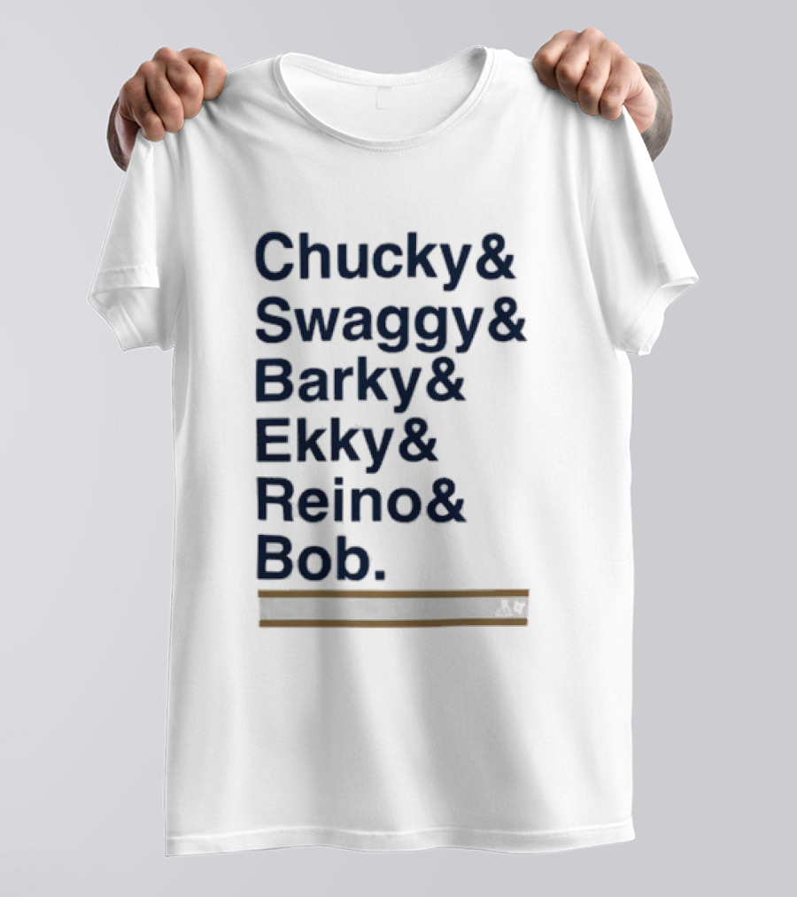 Chucky And Swaggy And Barky And Ekky And Reino And Bob CBER T-Shirt