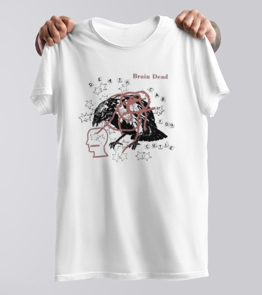 Brain Dead Collaboration With Death Cab For Cutie 20th Anniversary T-Shirt