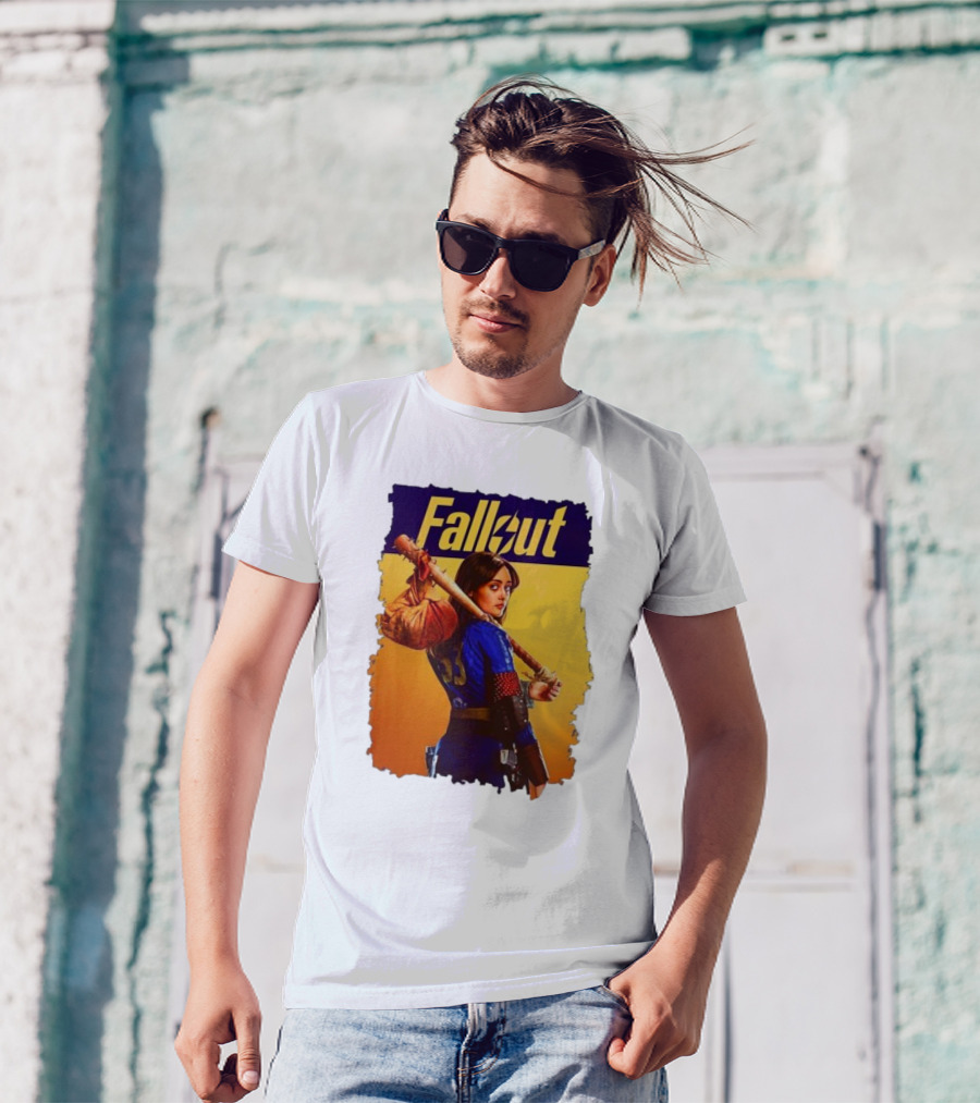 Fallout Lucy Vault Girl Retro Art 33 T-Shirt