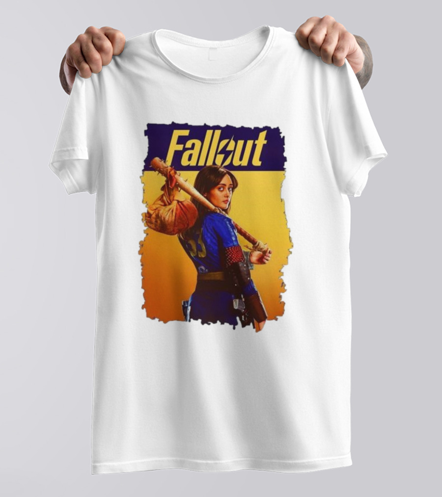 Fallout Lucy Vault Girl Retro Art 33 T-Shirt