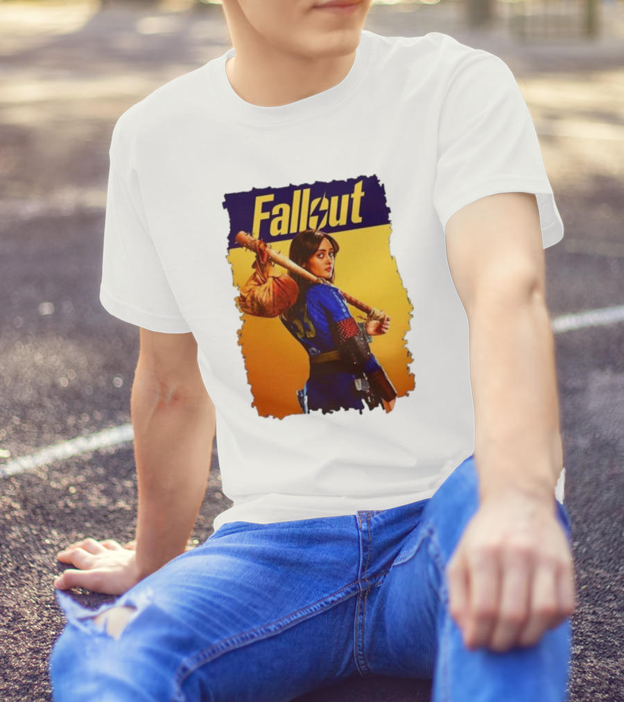 Fallout Lucy Vault Girl Retro Art 33 T-Shirt
