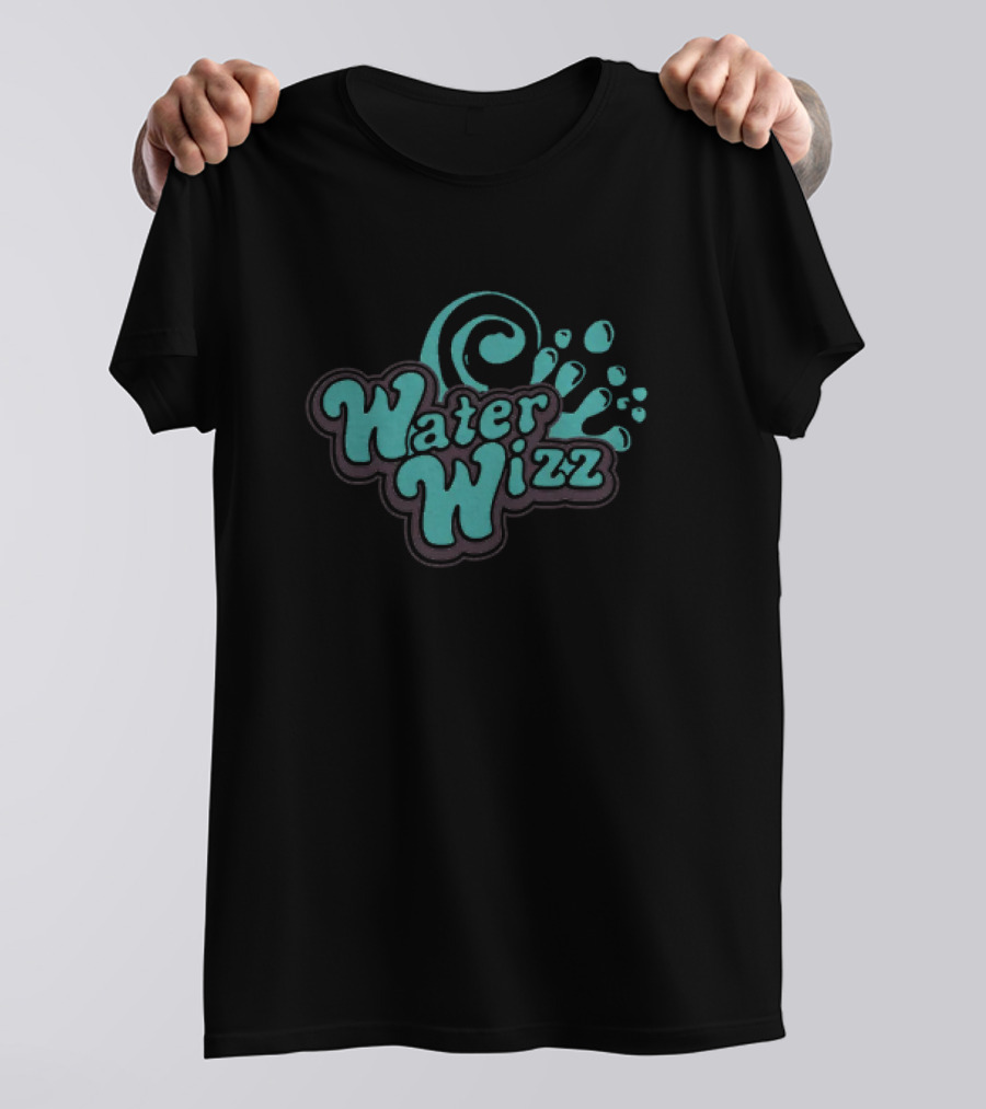 Adam Sandler Water Wizz Retro Logo Splash T-Shirt