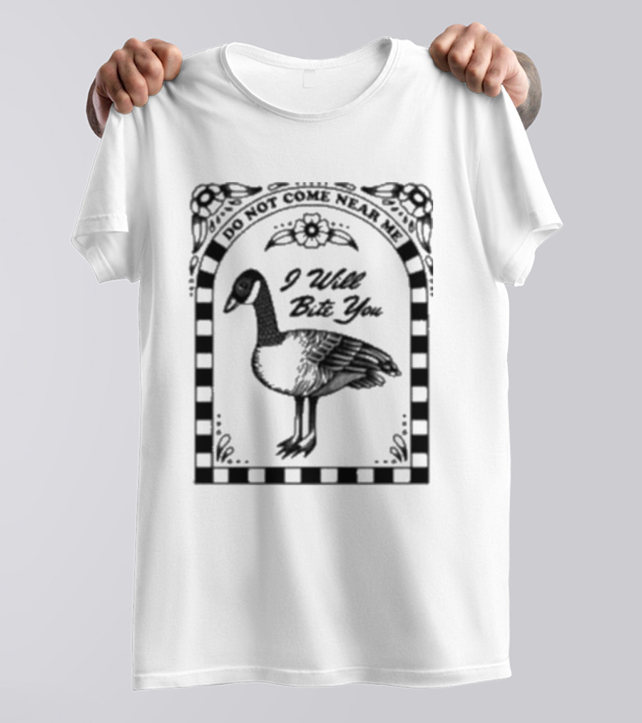 Do Not Come Near Me I Will Bite You Bird T-Shirt