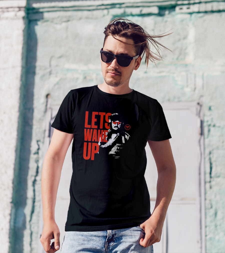 Dr Disrespect Let's Wake Up 4 1 24 Gaming Icon Red Glasses Rugged Vest T-Shirt