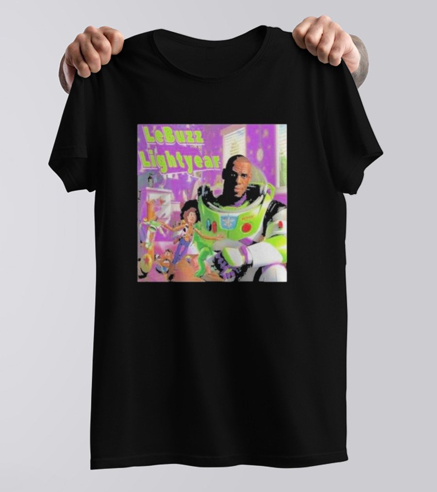 LeBuzz Lightyear Lebron James Toy Story Crossover T-Shirt