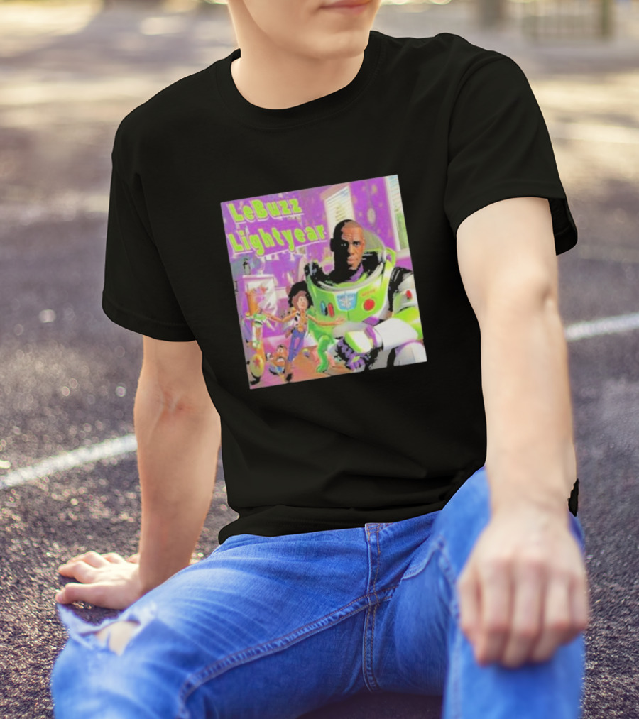 LeBuzz Lightyear Lebron James Toy Story Crossover T-Shirt