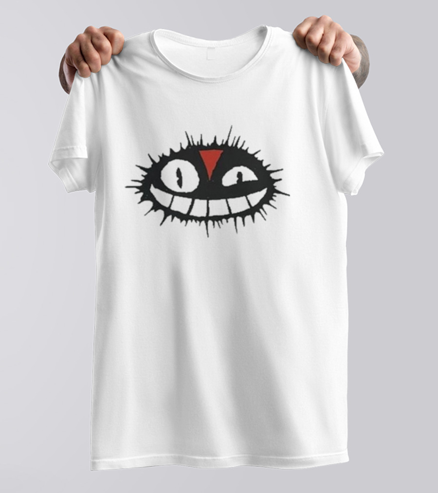 Lil Darkie Insane Eye Smiley Spiky Red Triangle T-Shirt