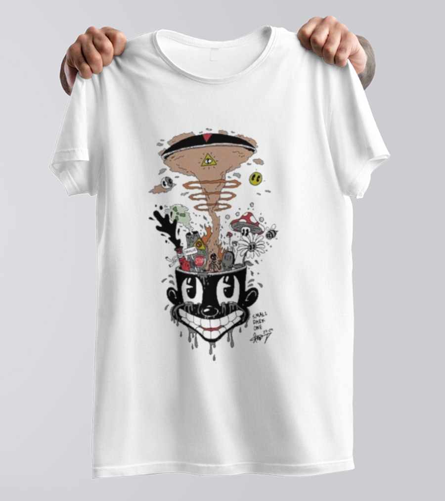 Lil Darkie Thinker 2024 Nuclear Tornado Chaos T-Shirt