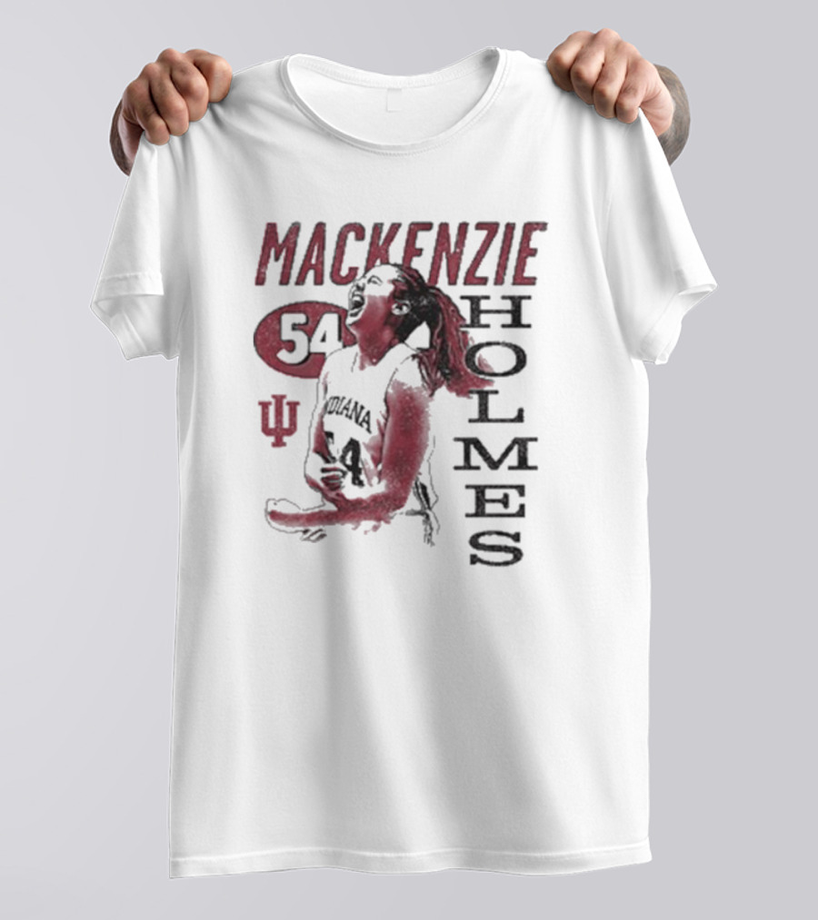 Mackenzie Holmes 54 Indiana Basketball IU T-Shirt