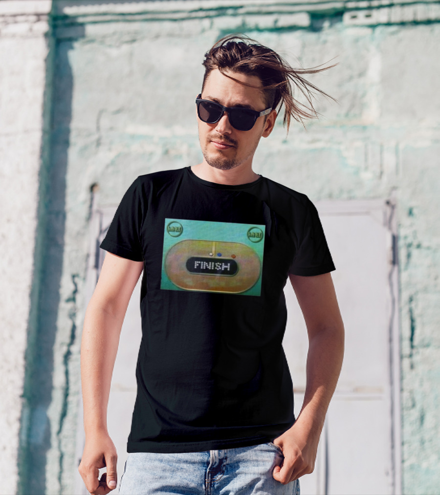 Finish Dot Race Last Dive Bar T-Shirt