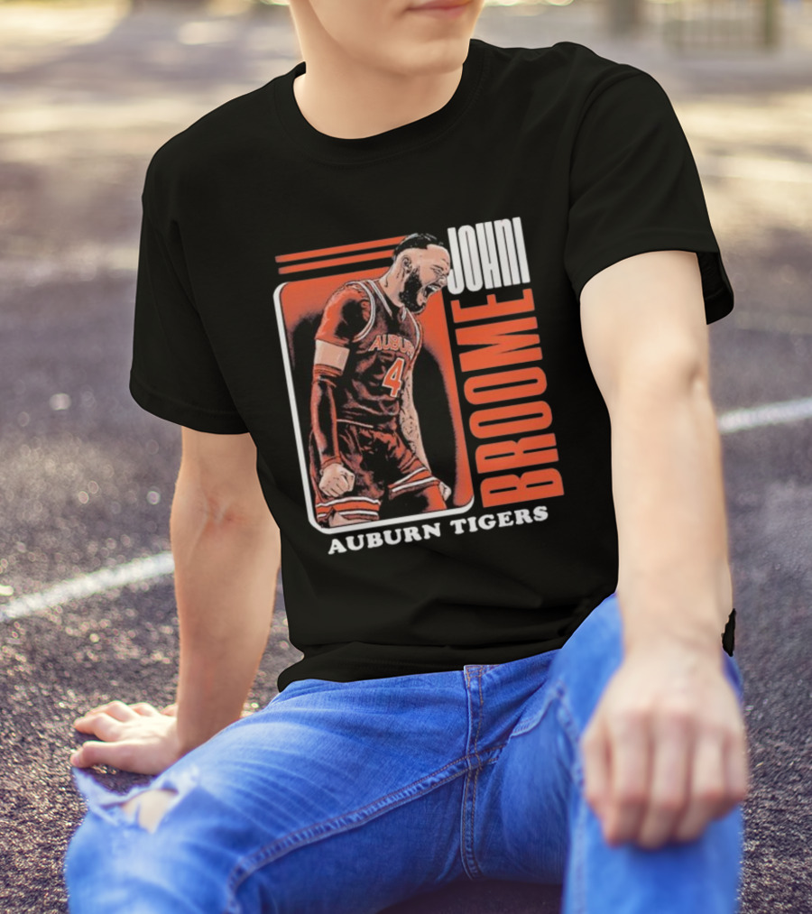 Johni Broome Auburn Tigers Basketball Auburn Tigers T-Shirt