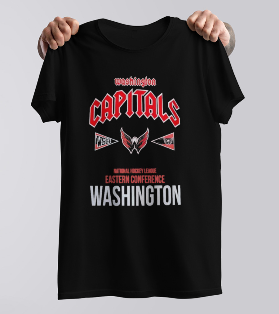 Washington Capitals National Hockey League Eastern Conference City Tour T-Shirt