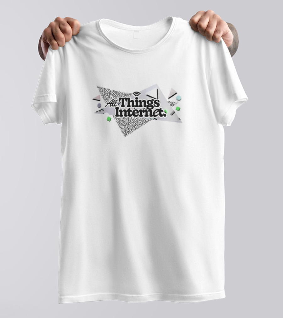 Rachel Ballinger All Things Internet 90s Style Geometric Elements T-Shirt