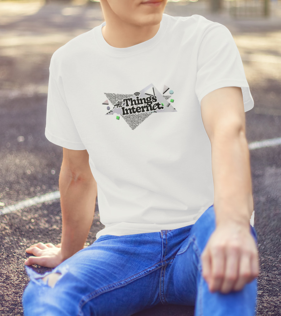 Rachel Ballinger All Things Internet 90s Style Geometric Elements T-Shirt