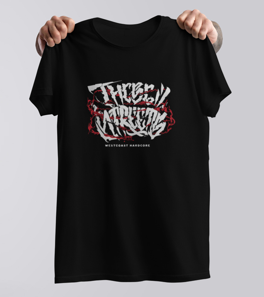 These Streets Barbed Wire Westcoast Hardcore T-Shirt