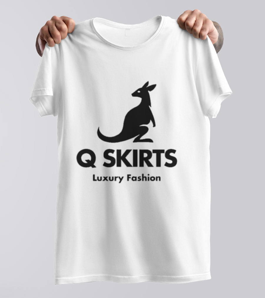 Q Skirts Luxury Fashion Kangaroo T-Shirt