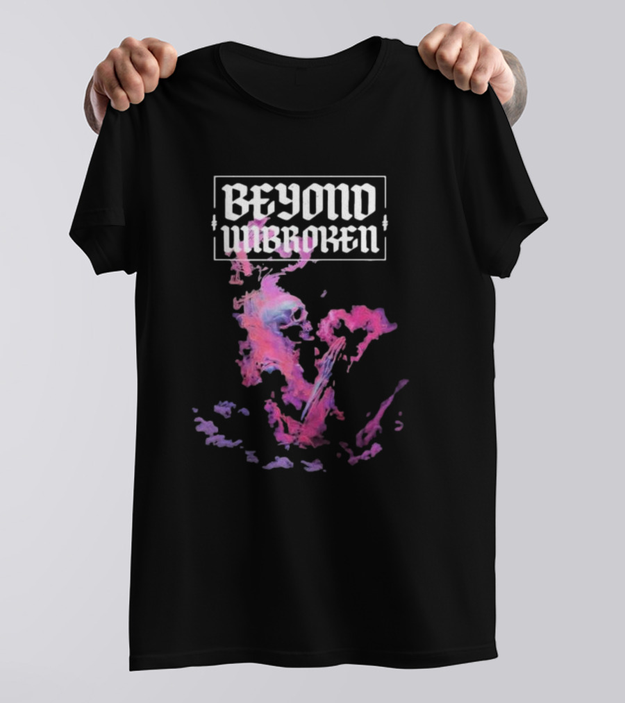 Beyond Unbroken My Life Skull And Smoke T-Shirt