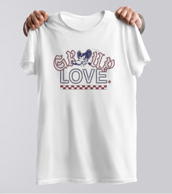 Grouplove Rat Checkerboard T-Shirt