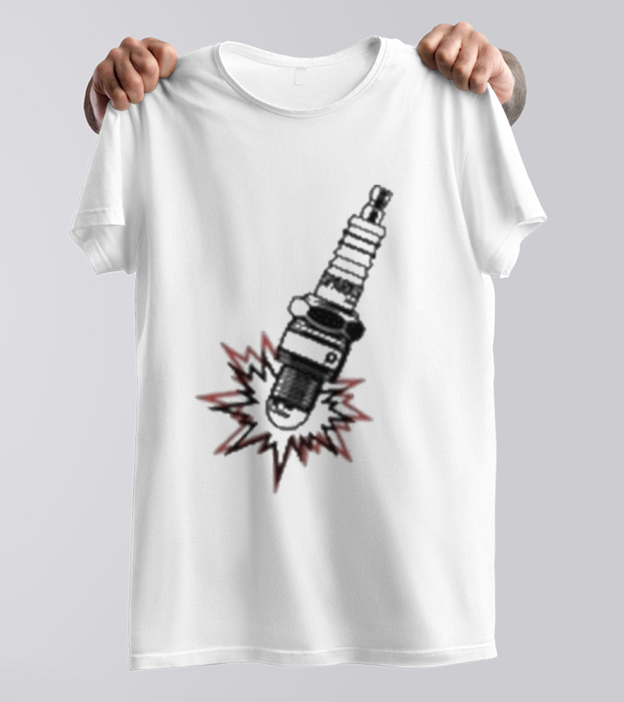Sparks Plug Ignition Flash T-Shirt