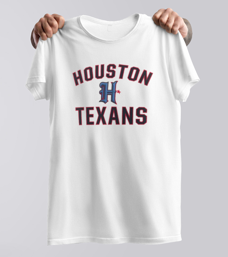 Houston Texans H Star Logo T-Shirt