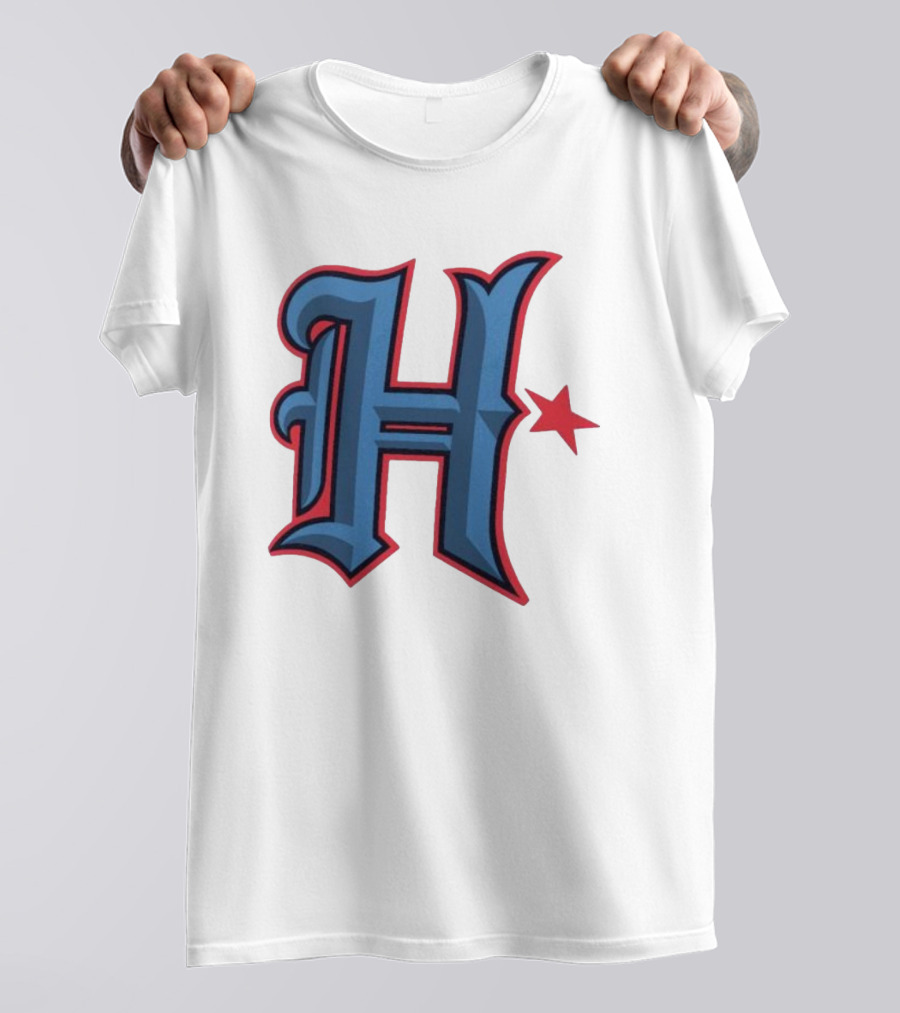 Houston Texans H Logo With Star T-Shirt