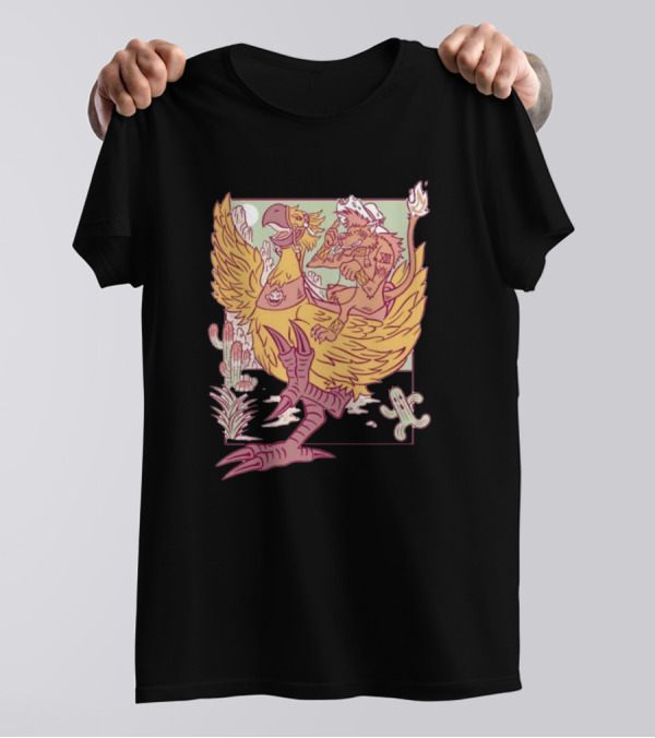 Canyon Rider Wolf And Chicken Desert Adventure The Yetee T-Shirt