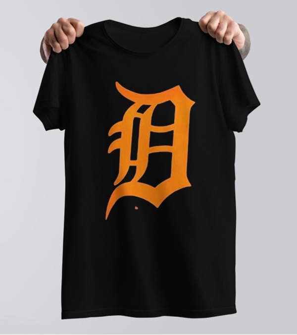 Detroit Tigers Big And Tall #1 Dad T-Shirt