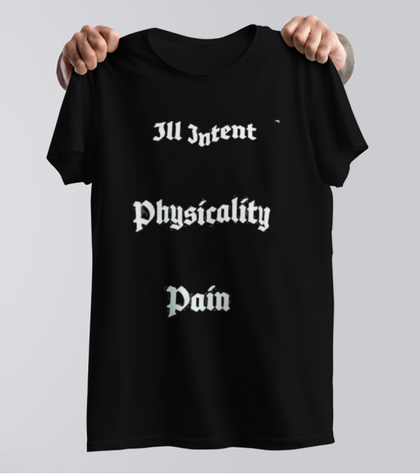 Jack Jones Ill Intent Physicality Pain Gothic T-Shirt