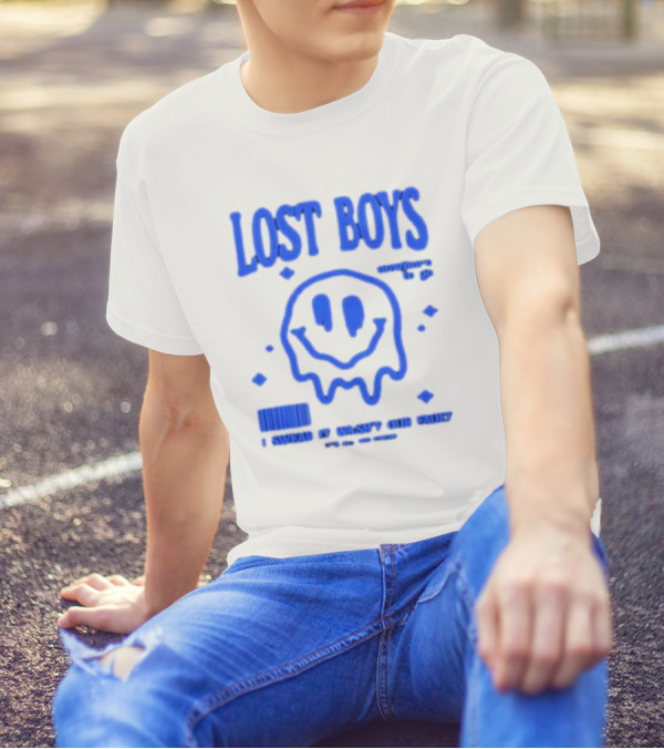 Lost Boys Nowhere To Go Barcode I Swear It Wasn't Our Fault T-Shirt