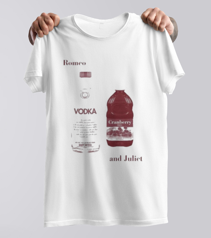 Romeo Vodka And Juliet Cranberry T-Shirt