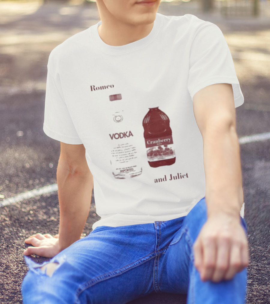 Romeo Vodka And Juliet Cranberry T-Shirt