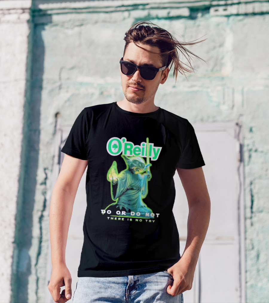 O'Reilly Yoda Star Wars Do Or Do Not There Is No Try T-Shirt