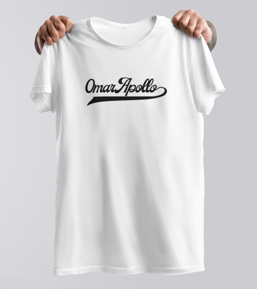 Omar Apollo Retro Script Merch T-Shirt