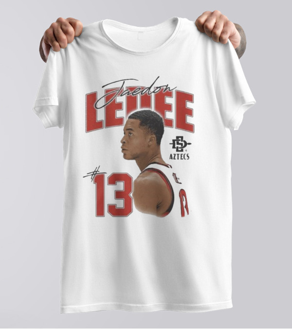 San Diego State Aztecs Jaedon Ledee 13 T-Shirt