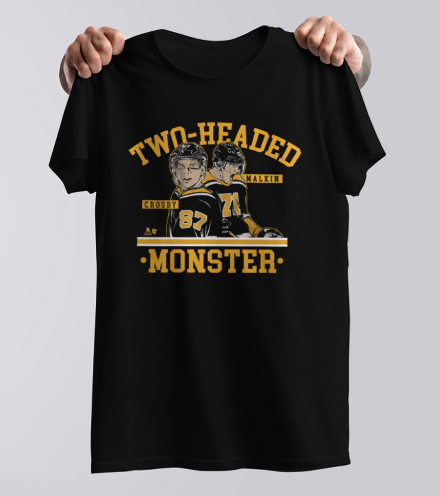 Two-Headed Monster Crosby Malkin 87 71 T-Shirt