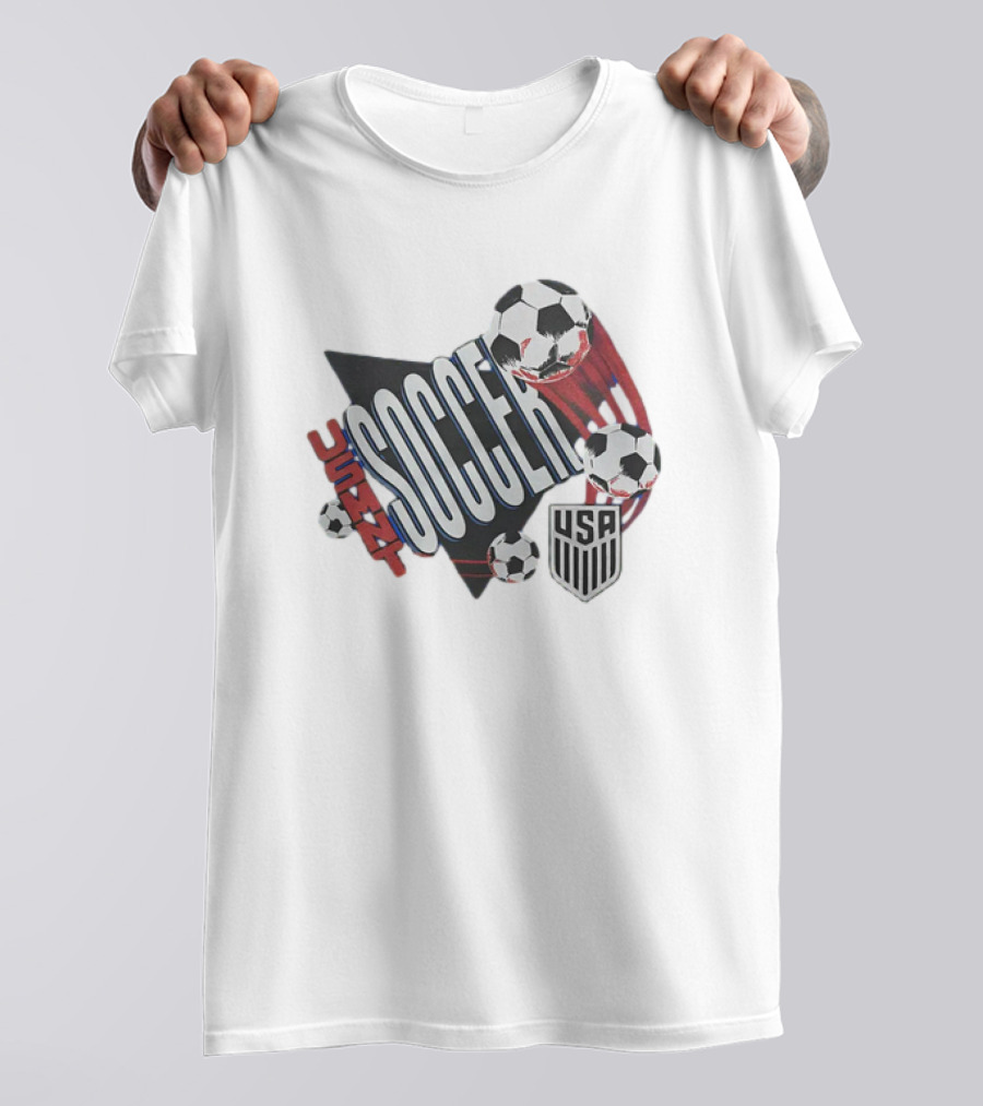USMNT Soccer USA Shield Tri-Blend T-Shirt