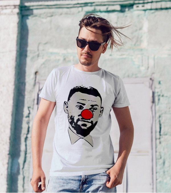 Joker Paul Bissonnette Clown Nose T-Shirt