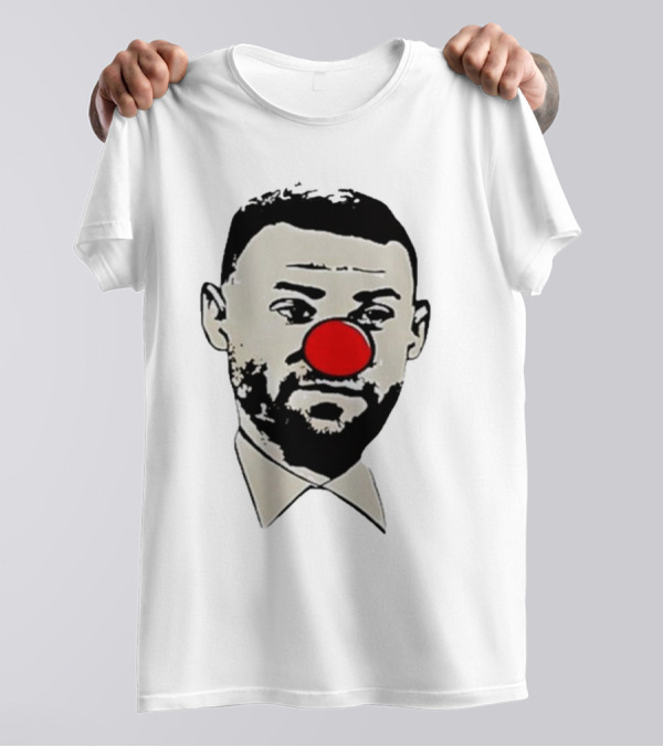 Joker Paul Bissonnette Clown Nose T-Shirt