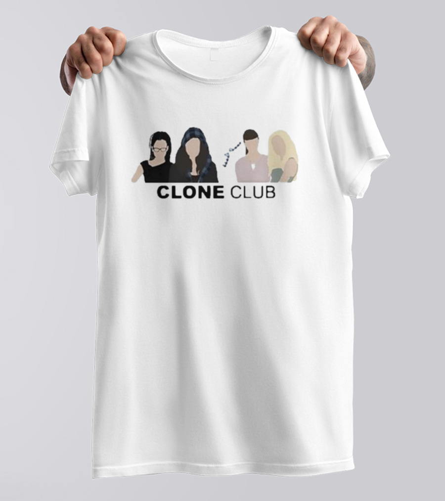 Orphan Black Clone Club Faces T-Shirt
