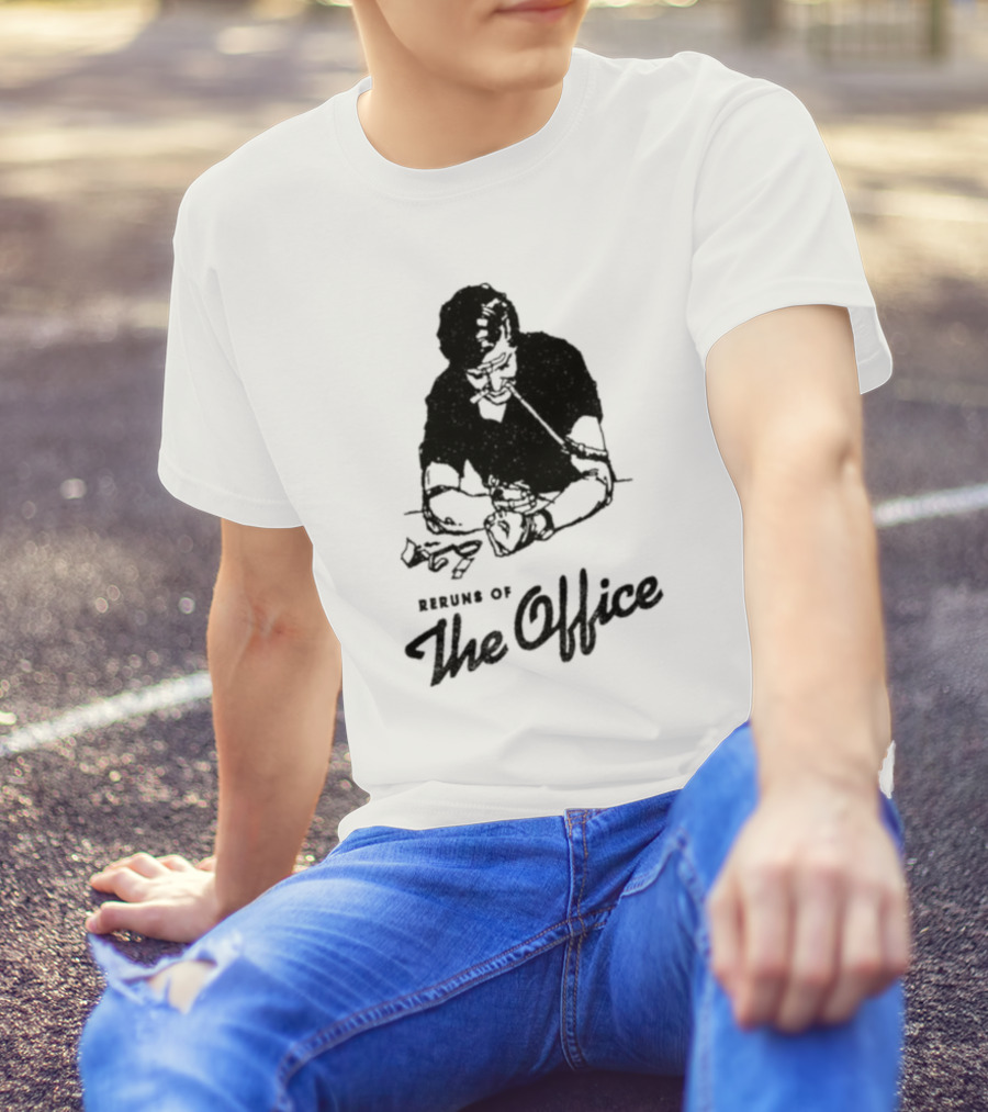 Reruns Of The Office Dark Humor T-Shirt