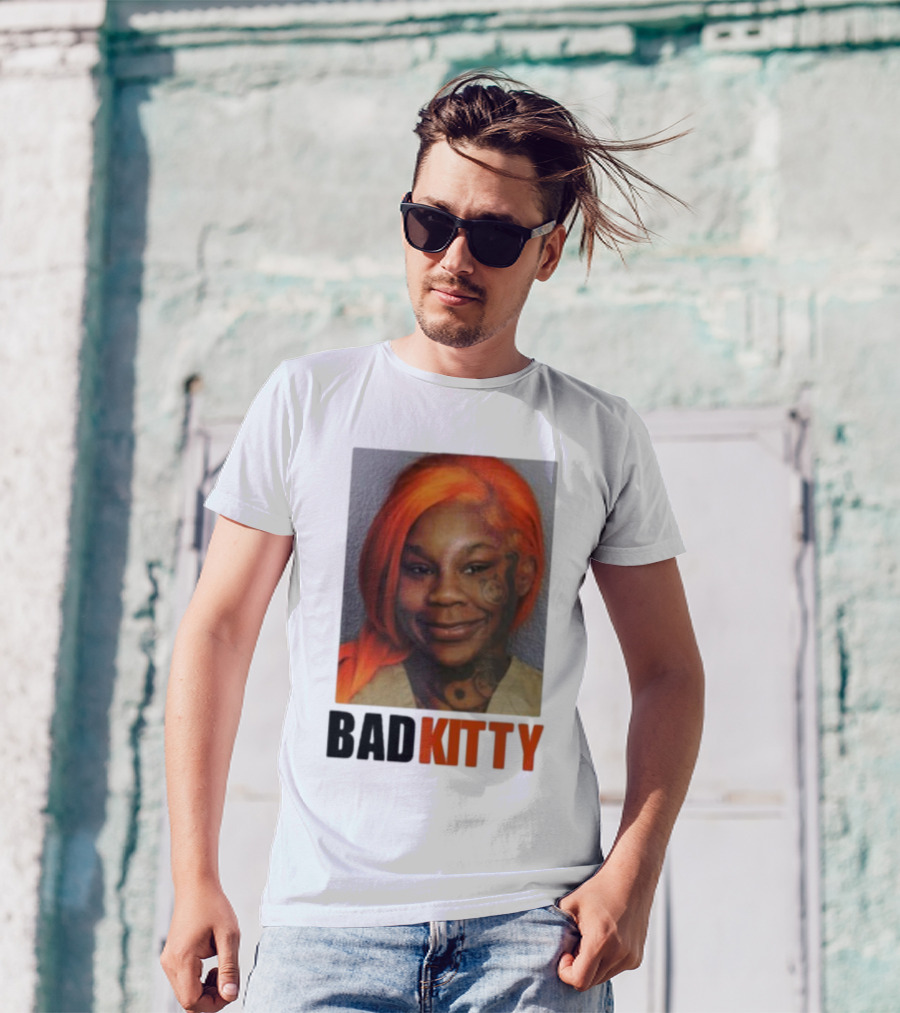 Bad Kitty Sukihana Mugshot T-Shirt